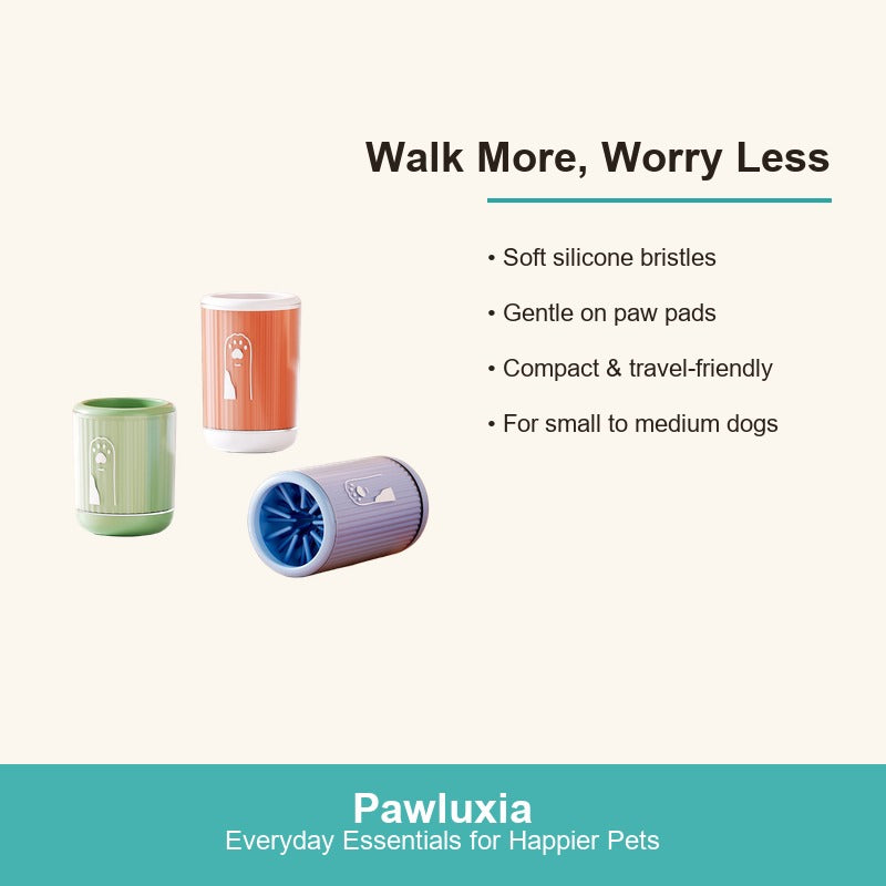 Paw Cleaner Cup detail view | Pawluxia Pet Care Australia
