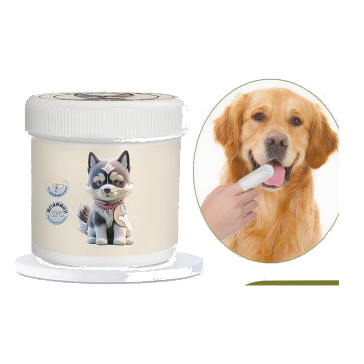 Pawluxia Pet Finger Dental Wipes for Dogs & Cats | Pawluxia Pet Care Australia
