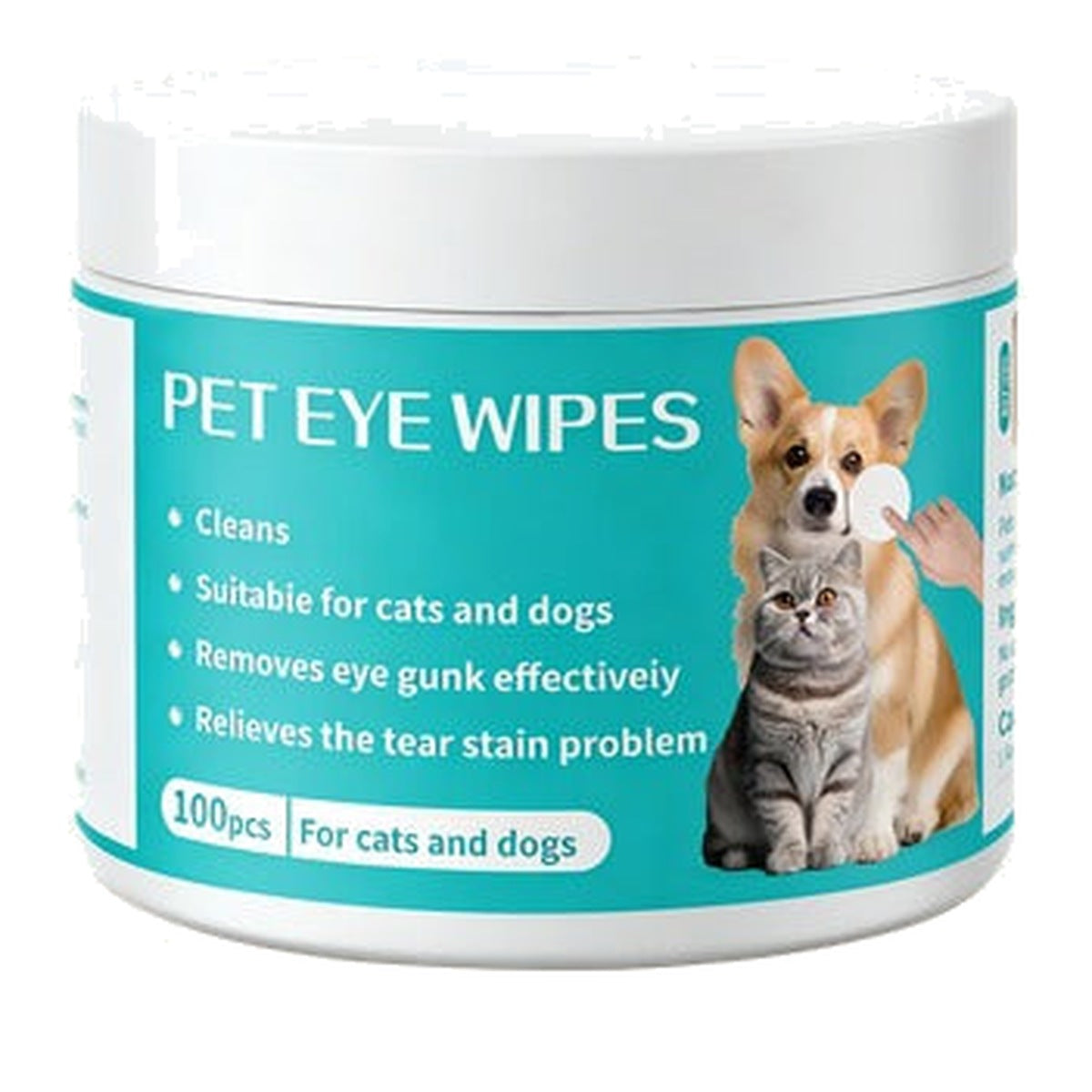 Pet Eye Wipes | Pawluxia Pet Care Australia