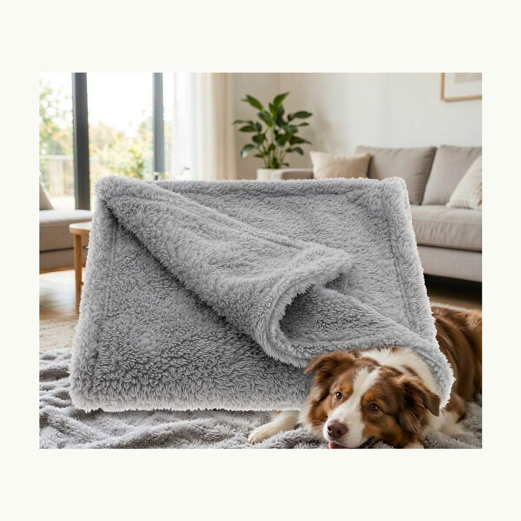 Pawluxia Cozy Fleece Pet Blanket | Pawluxia Pet Care Australia