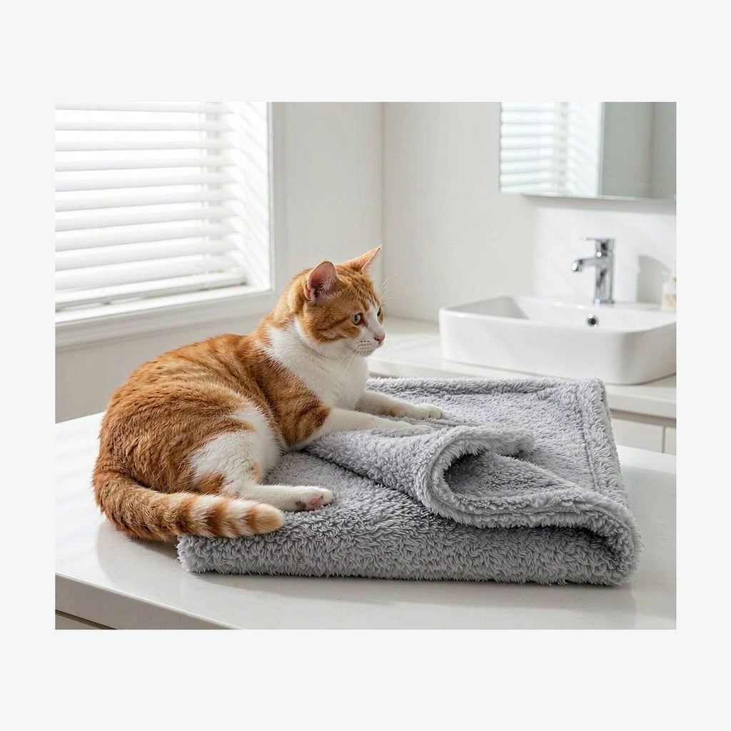 Pawluxia Cozy Fleece Pet Blanket | Pawluxia Pet Care Australia