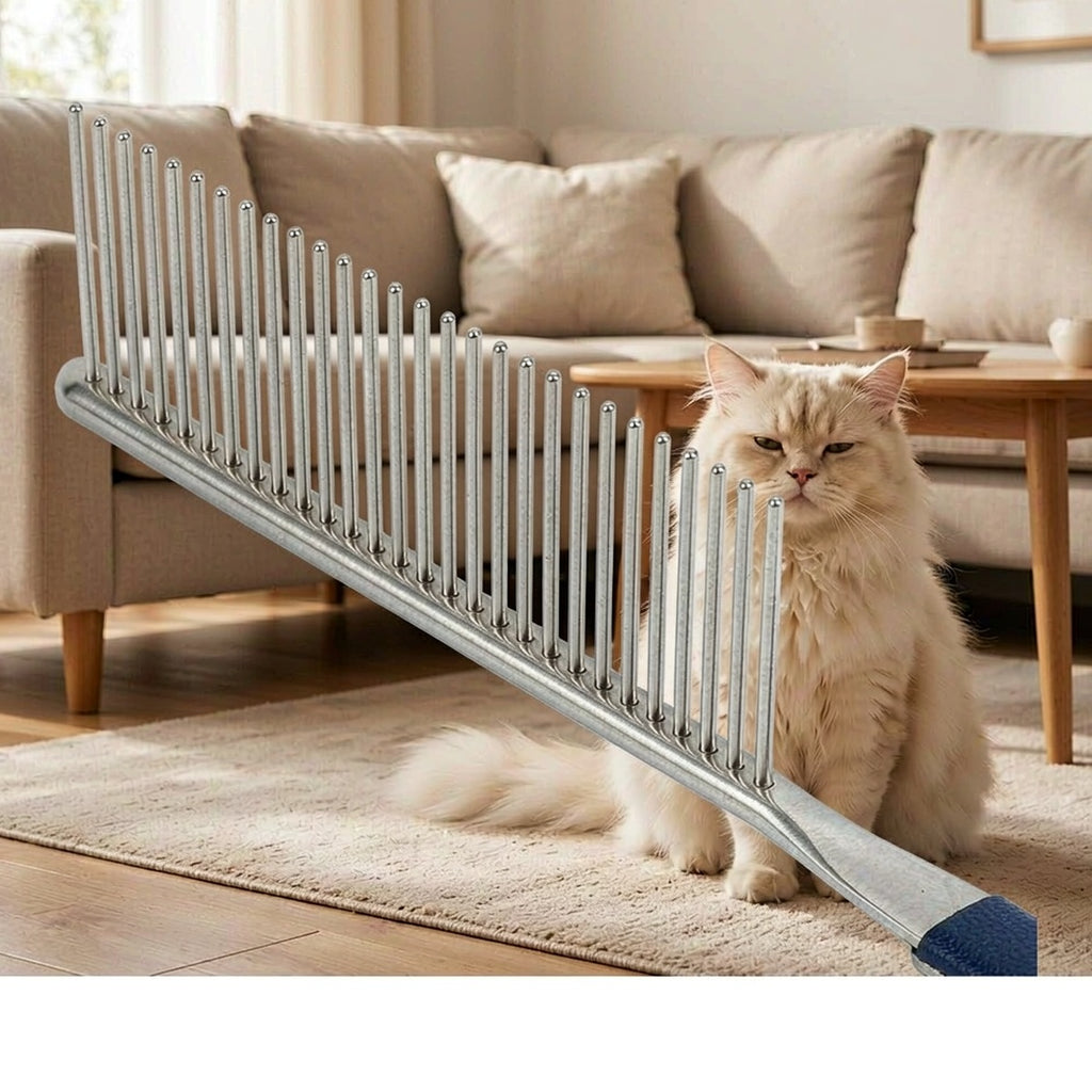 Pawluxia Steel Grooming Comb | Pawluxia Pet Care Australia